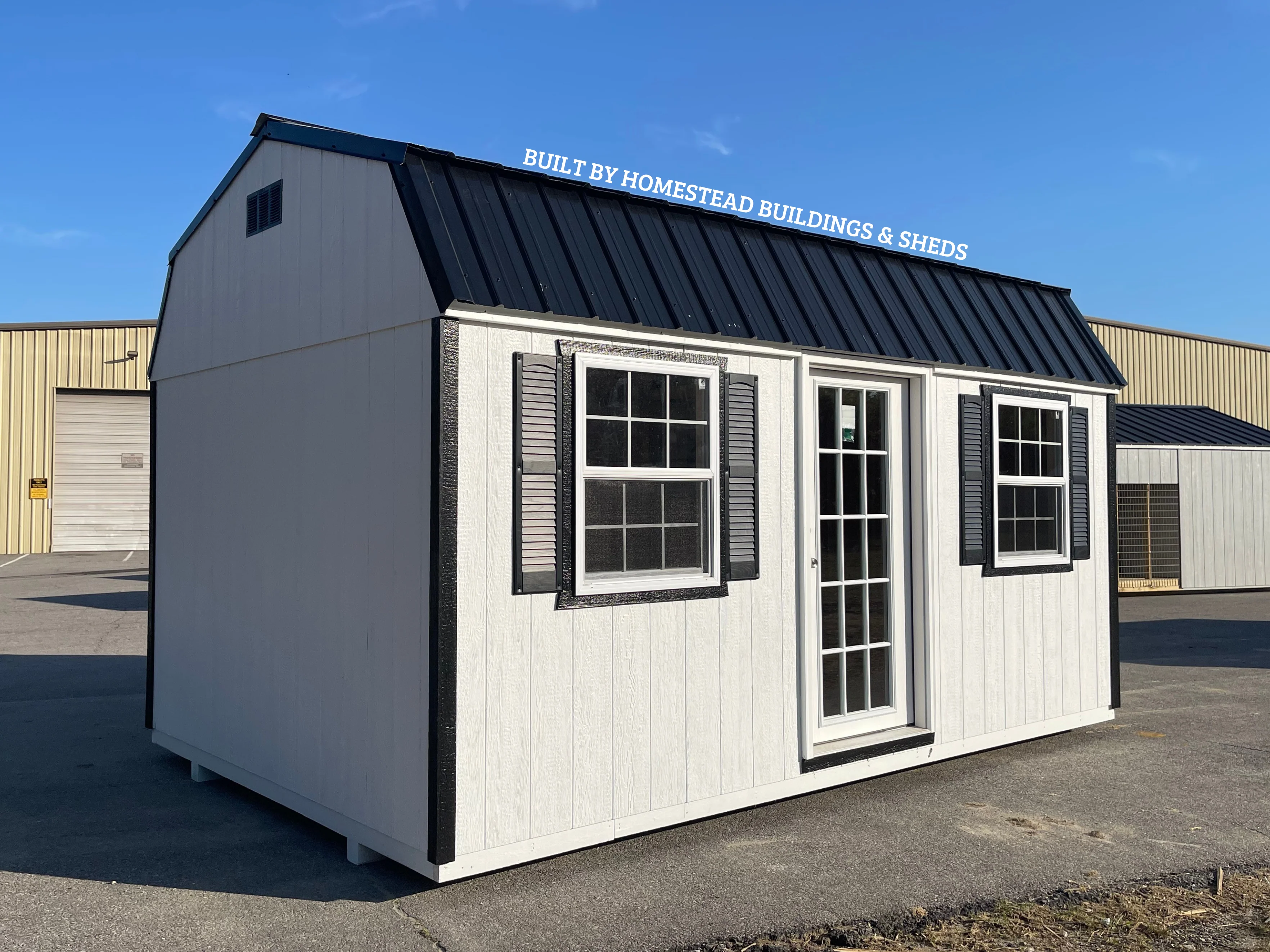 10x16 Deluxe High Barn Design #194