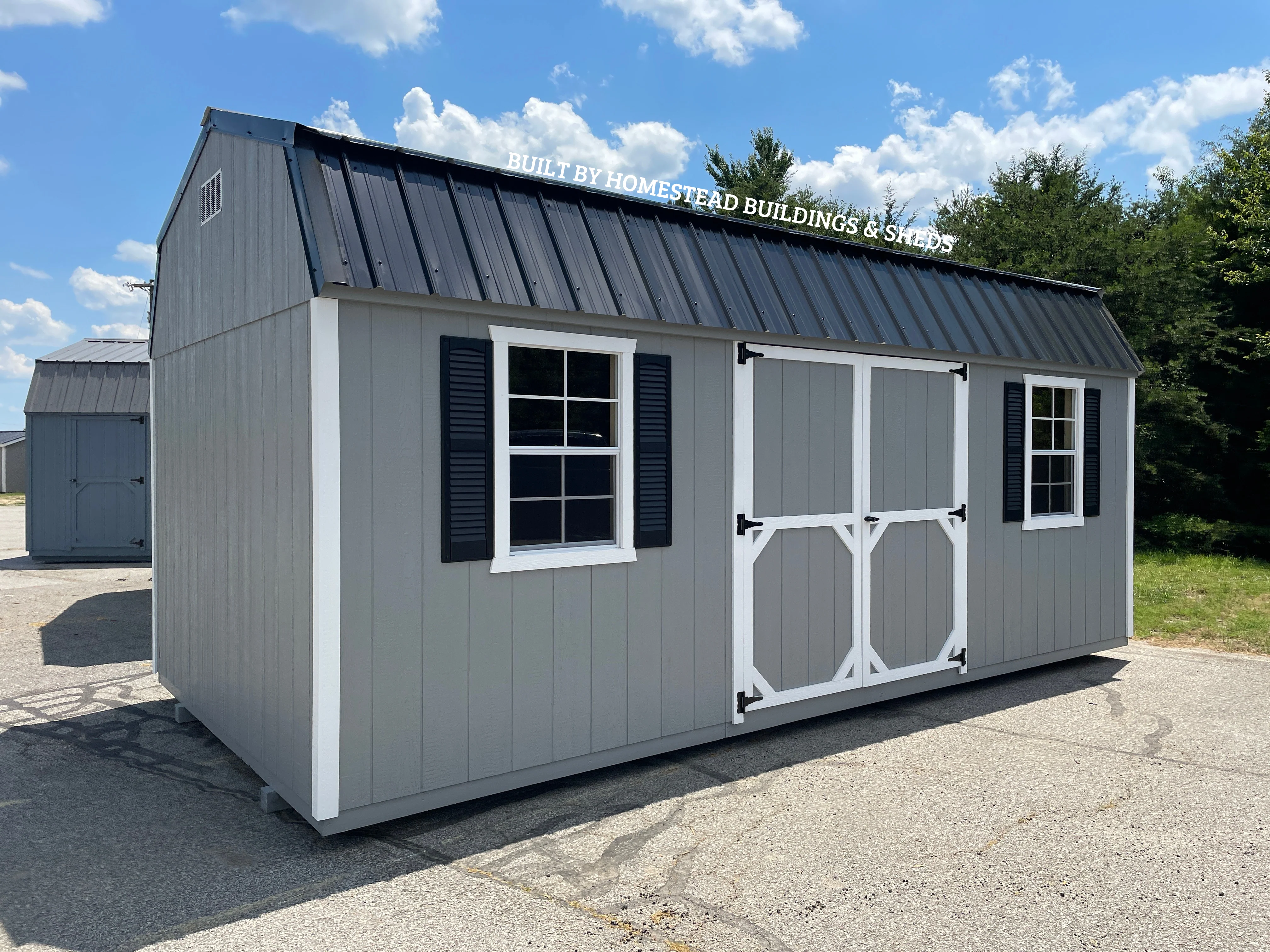10x20 Deluxe High Barn Design #129