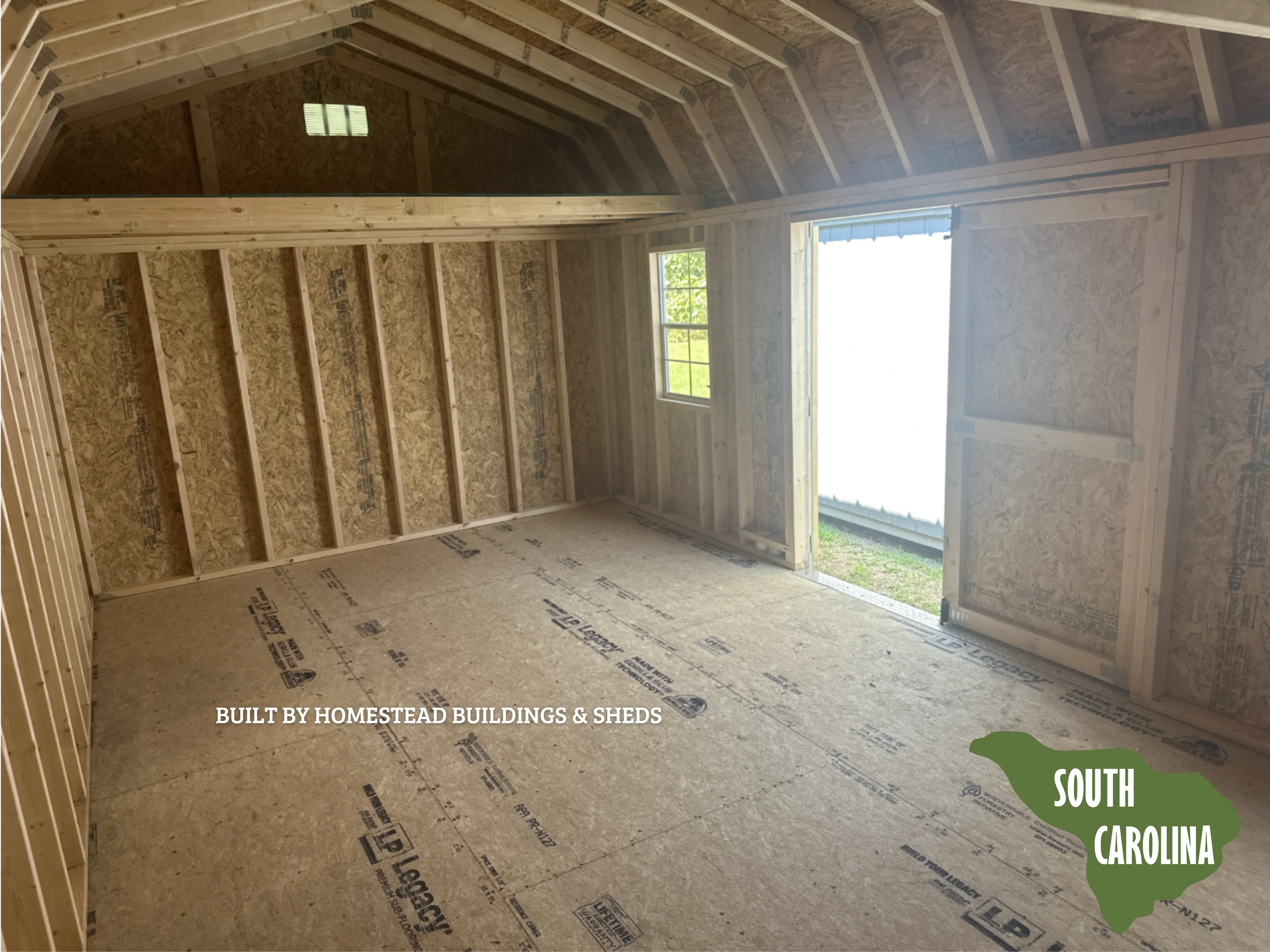 12x20 Deluxe High Barn #SC3 - Image 3