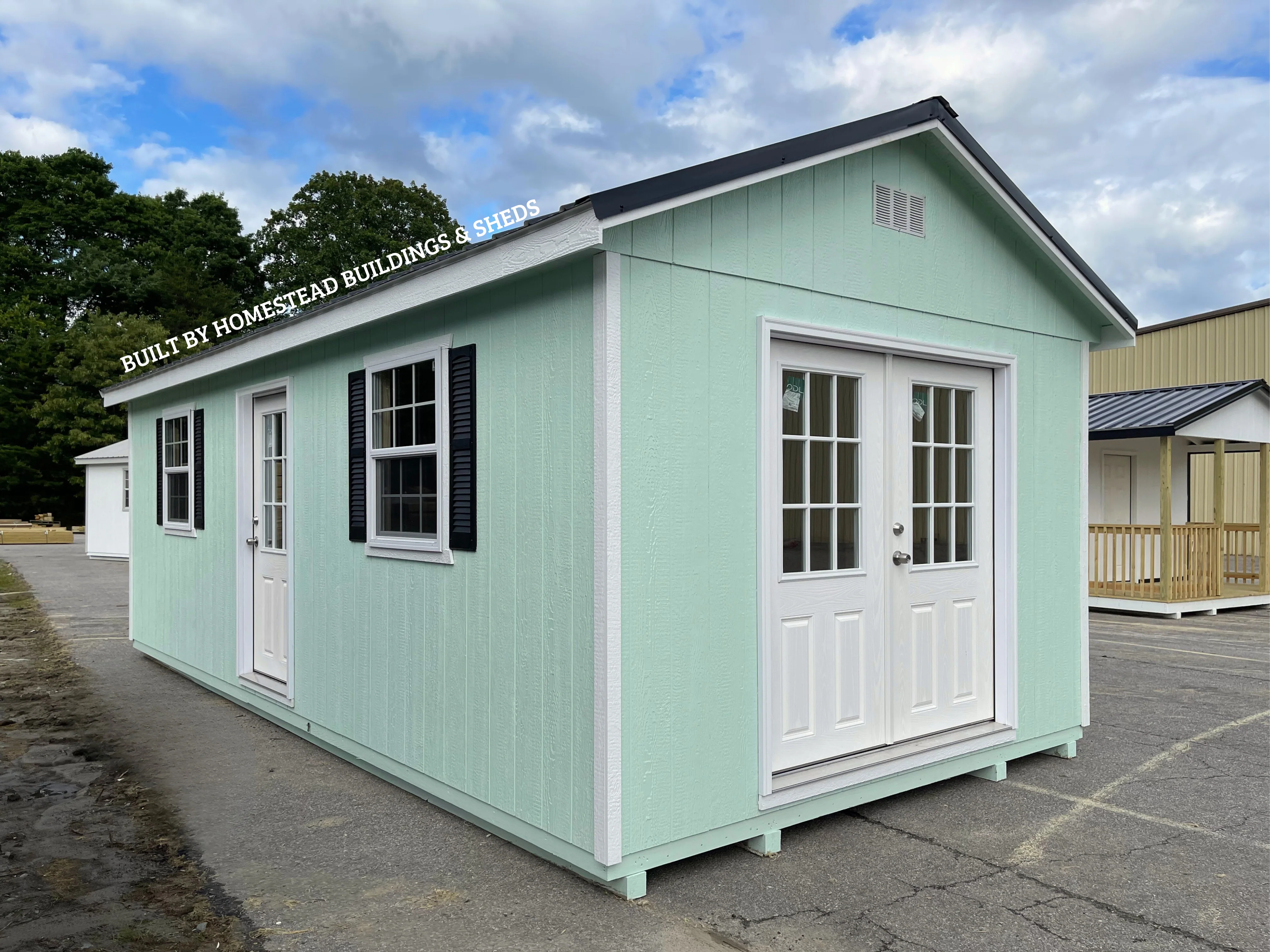 12x24 Deluxe A-Frame Design #116