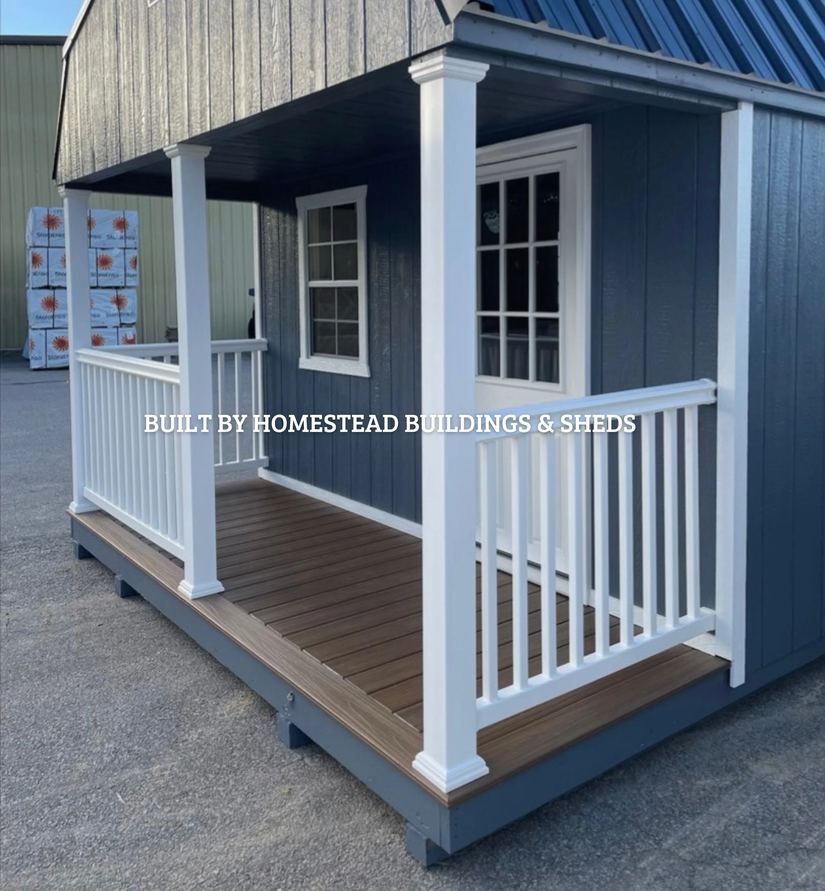 12x24 Deluxe High Barn Cabin with Electrical Design #290 - Image 4