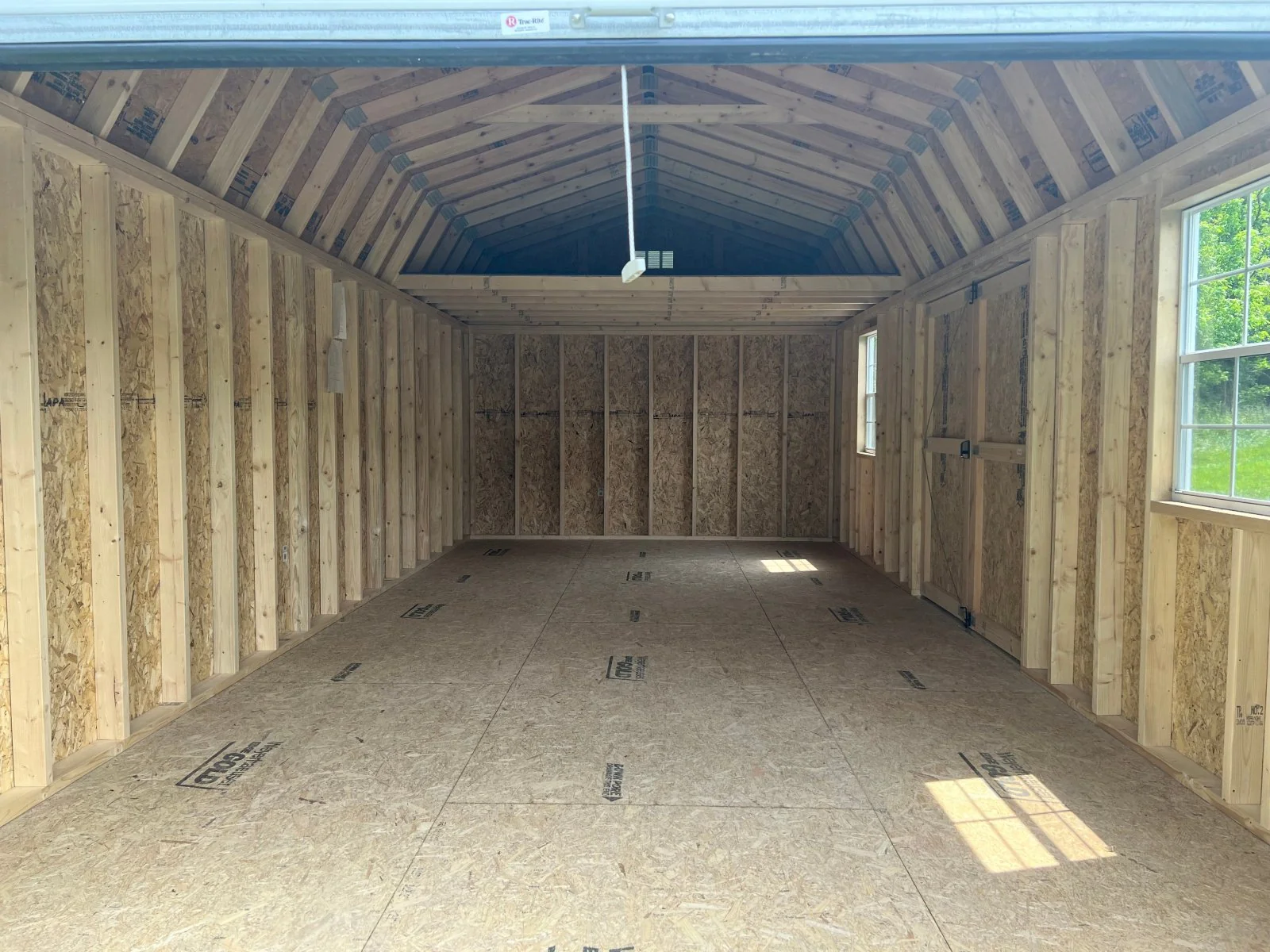 12x24 Heavy Duty Deluxe High Barn Garage Design #31 - Image 3