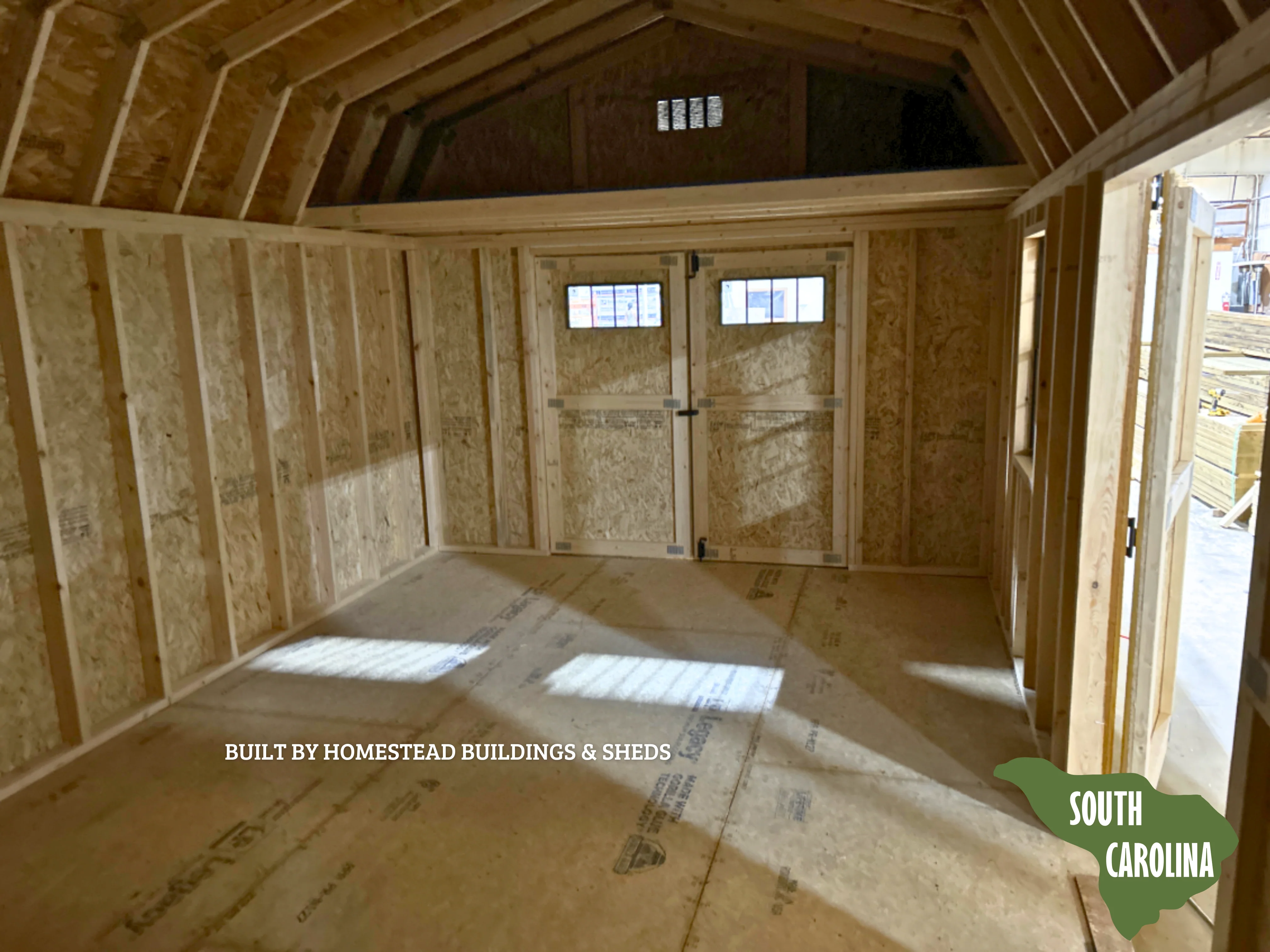 12x24 Deluxe High Barn #SC9 - Image 3