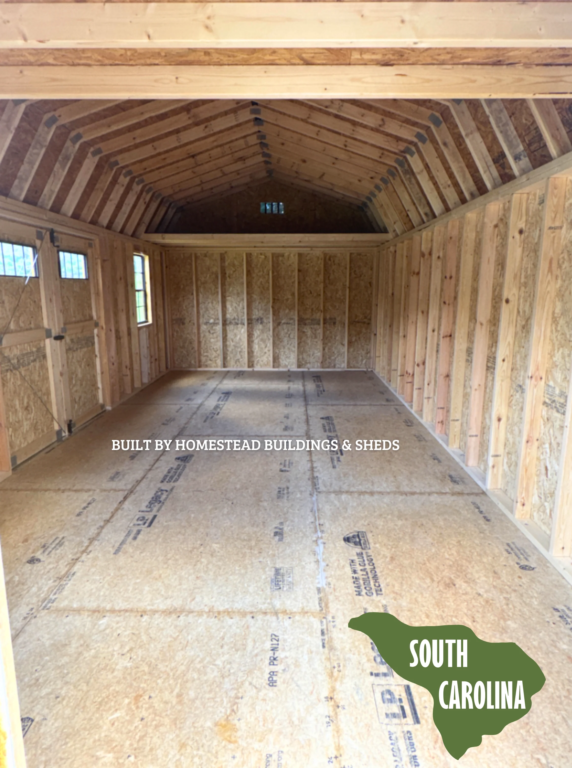 12x24 Deluxe High Barn #SC9 - Image 4