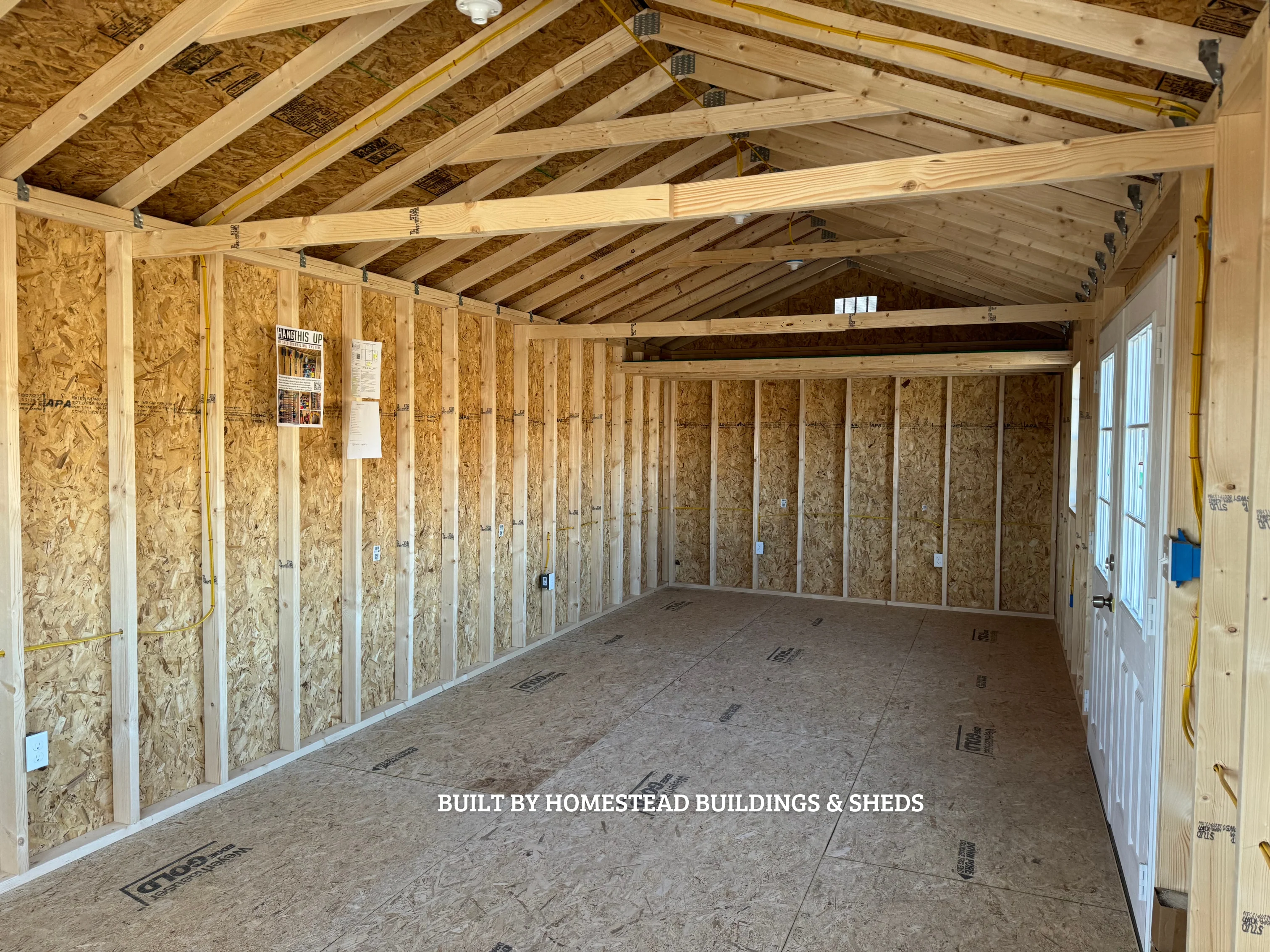 12x28 Deluxe A-Frame with Electrical Design #265 - Image 4