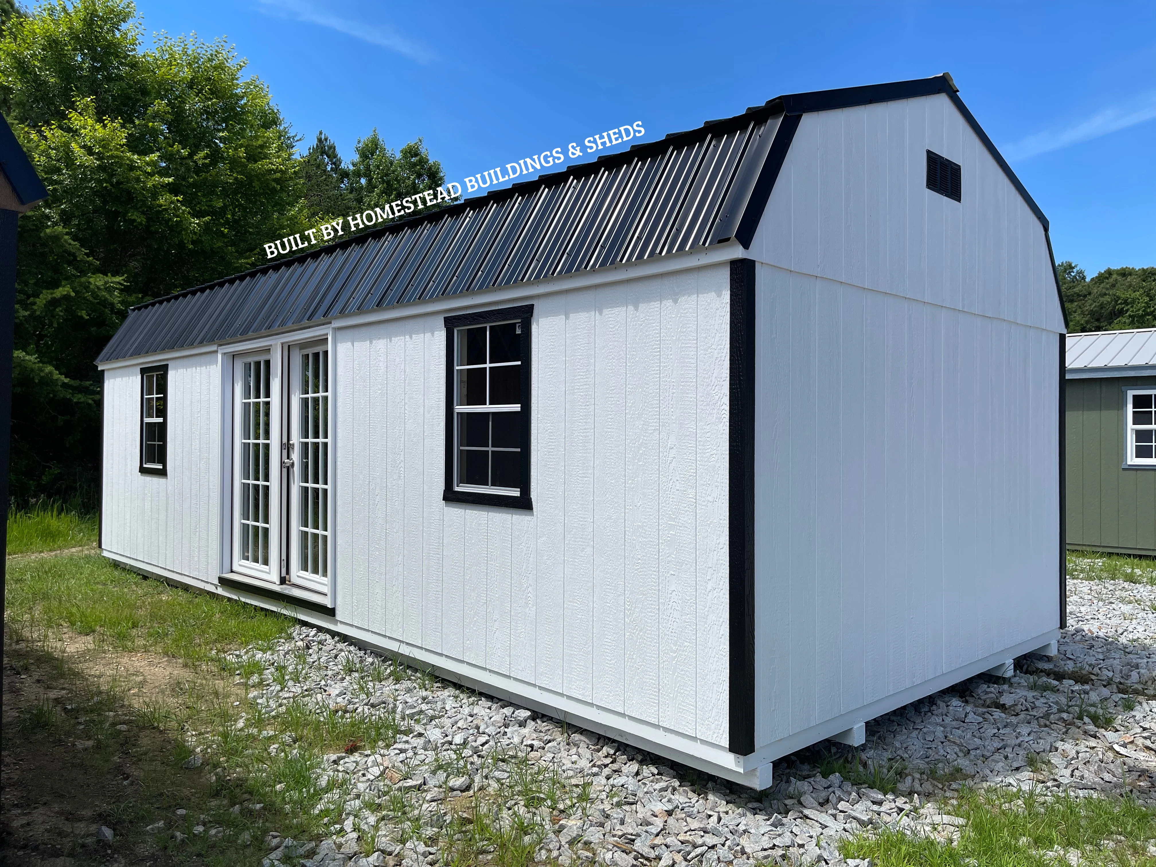 12x28 Deluxe High Barn Design #147