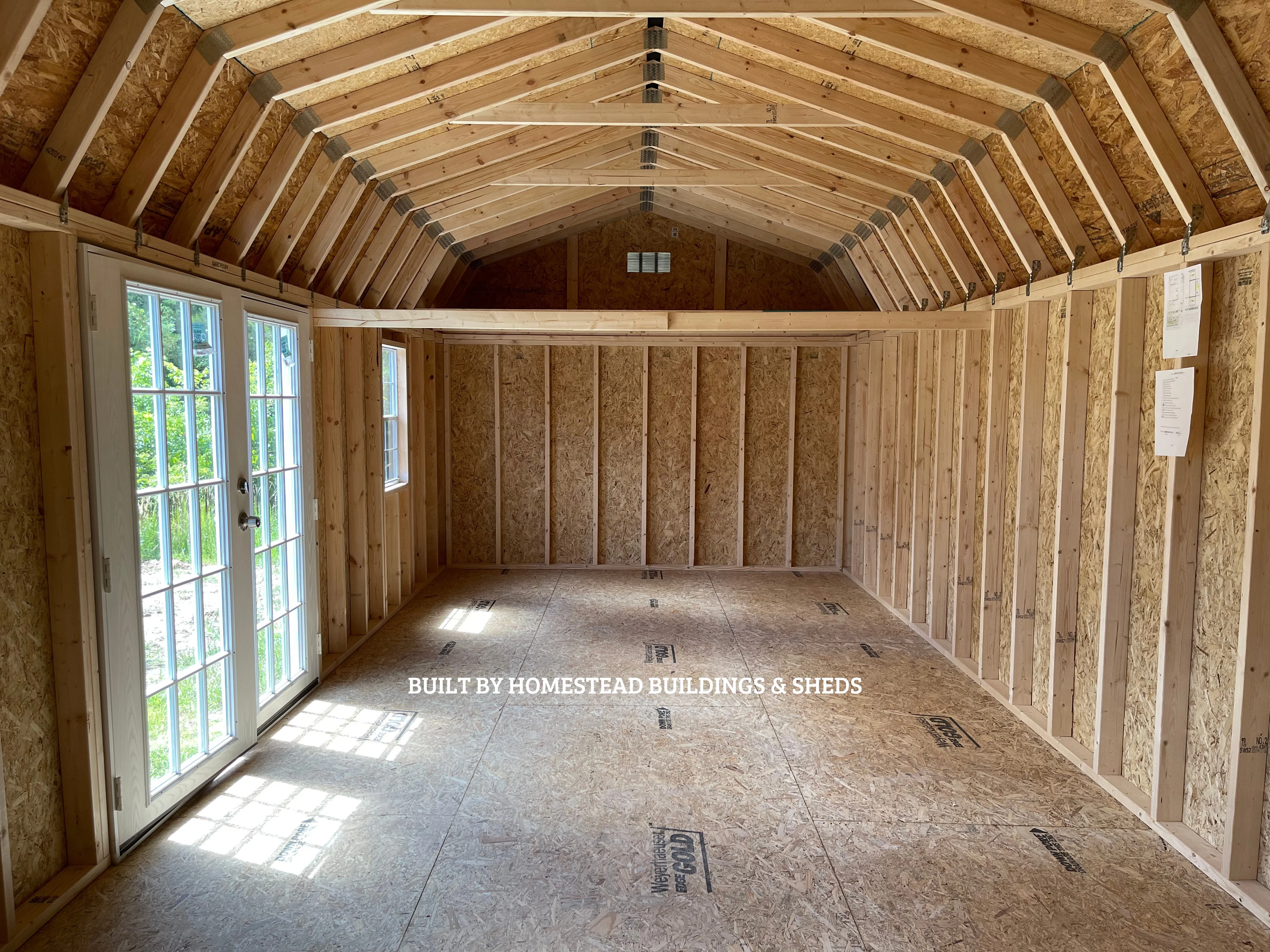 12x28 Deluxe High Barn Design #147 - Image 2