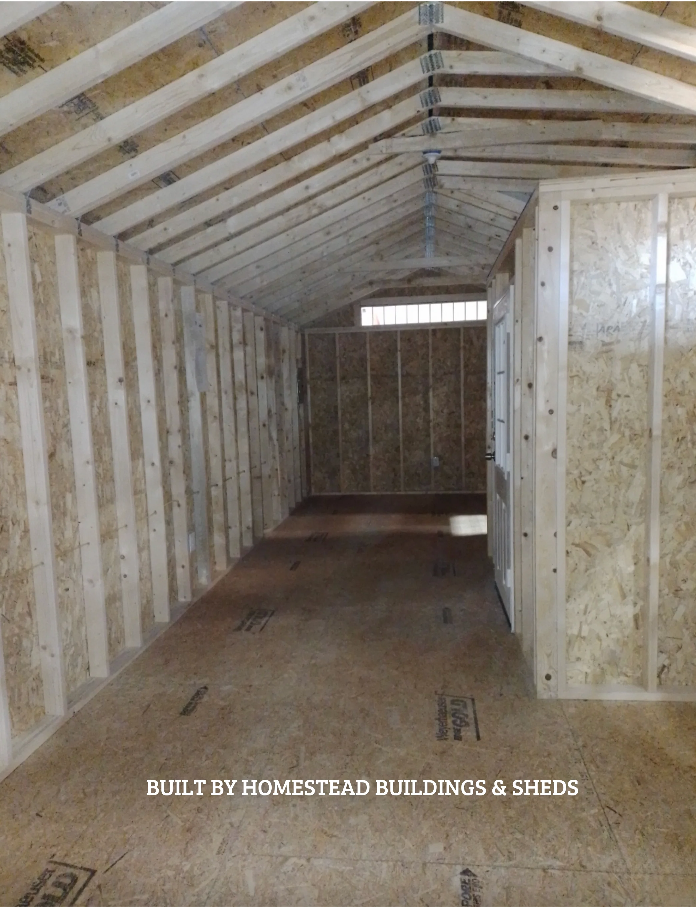 12x32 Deluxe A-Frame Building with Dormer, Inset Porch, and Electrical Design #149 - Image 3