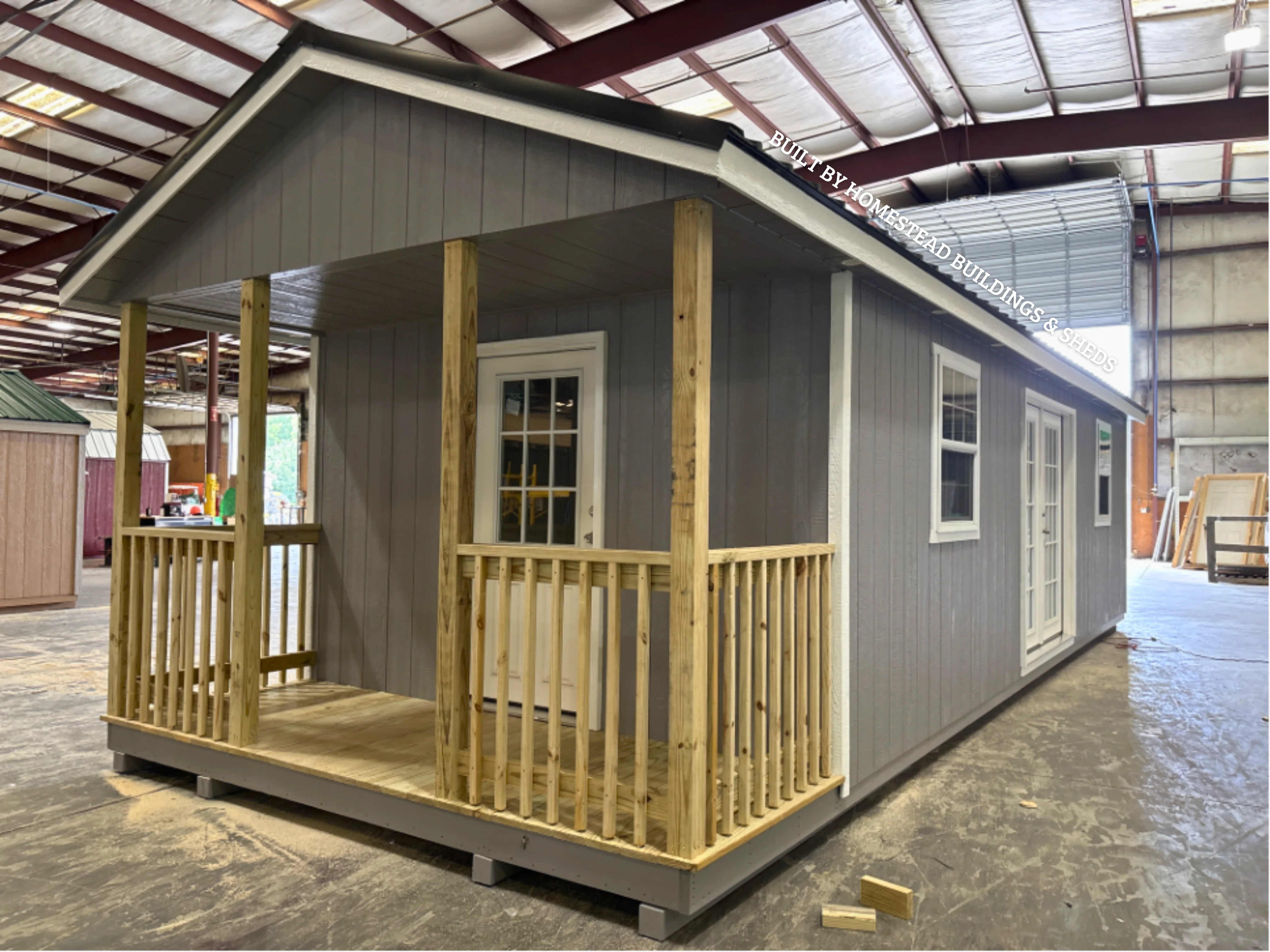 12x32 Finished Cottage Cabin Design #277