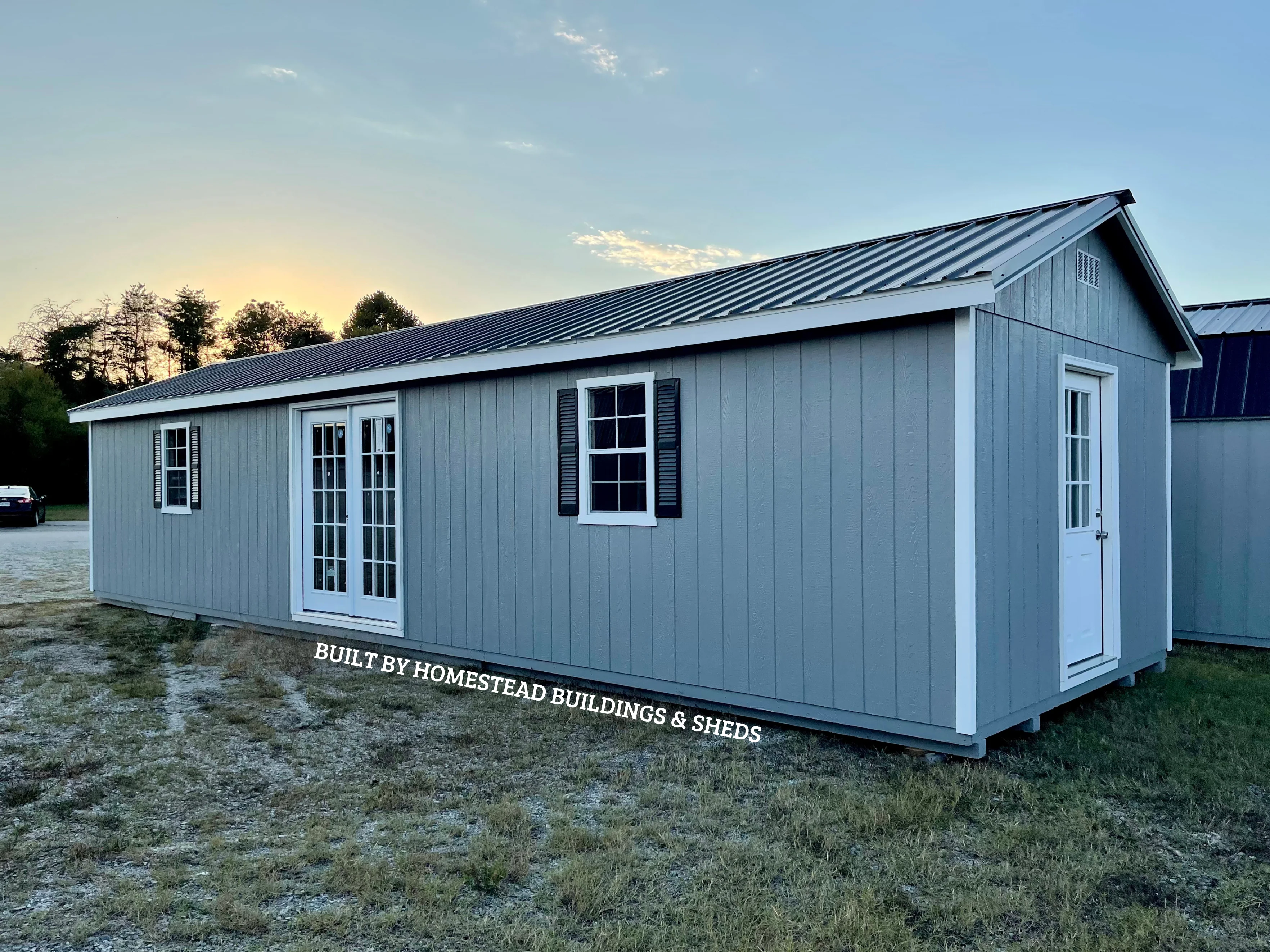12x40 Deluxe A-Frame Design #186
