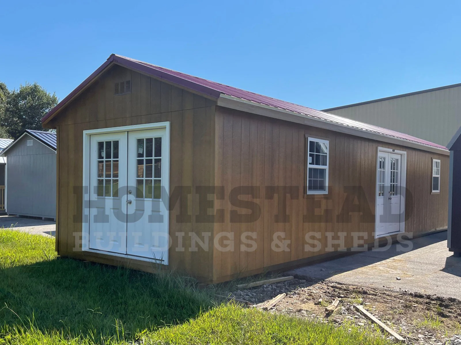 12x44 Deluxe A-Frame Building Design #8