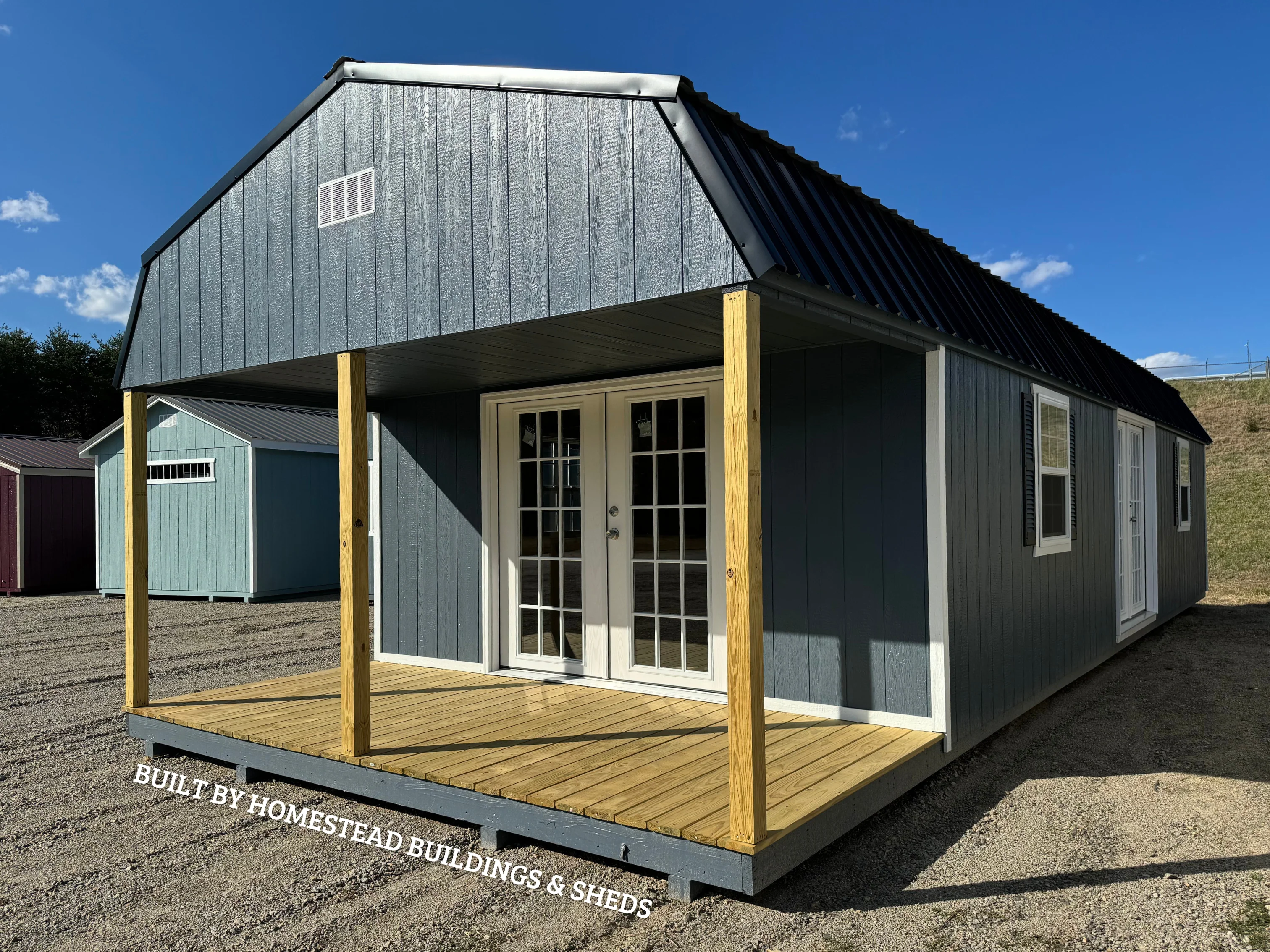 14x40 Deluxe High Barn Cabin with Room and Electrical Design #229 - Image 4