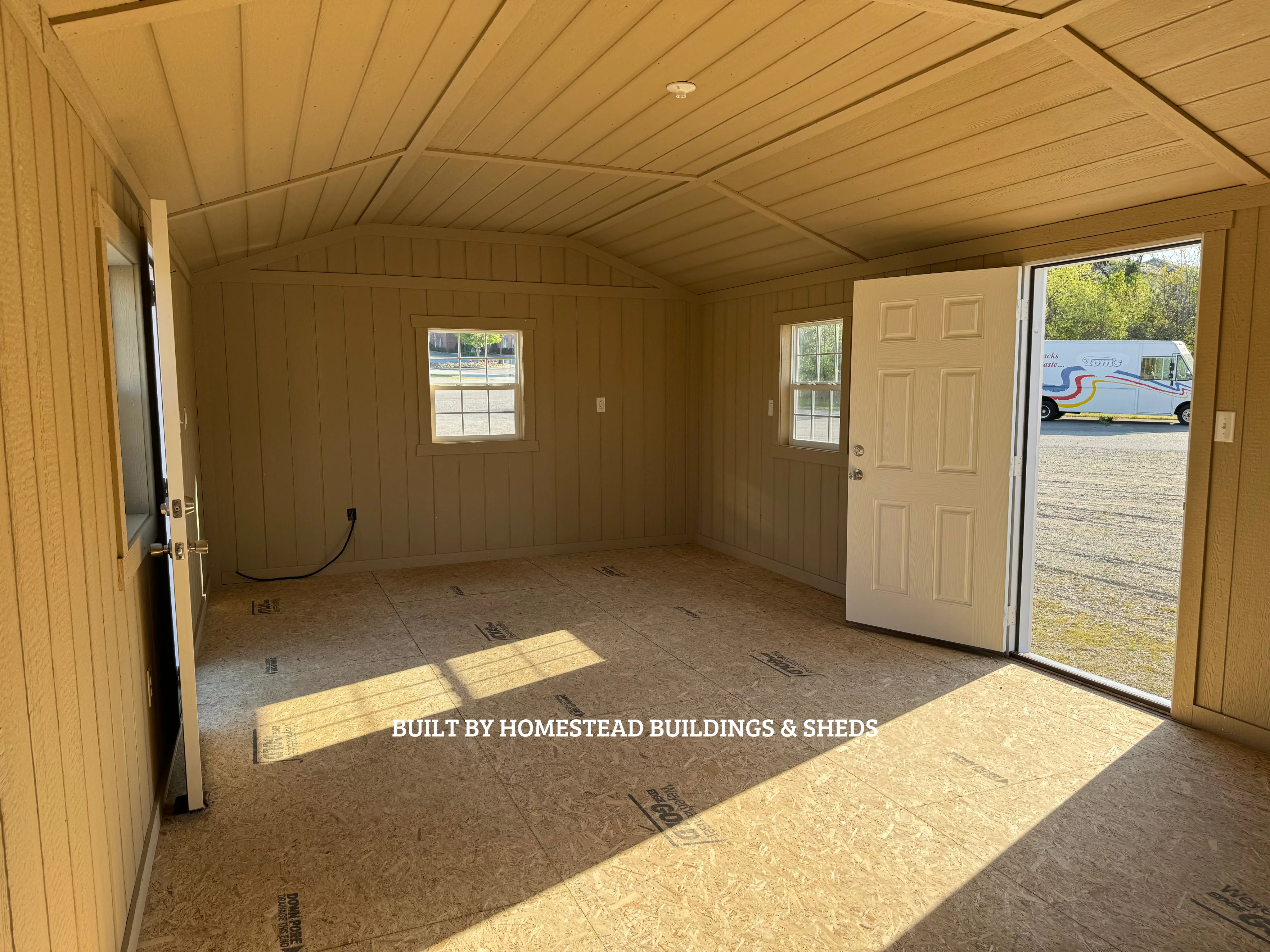 14x48 Finished Vinyl Cottage Design #248 - Image 6